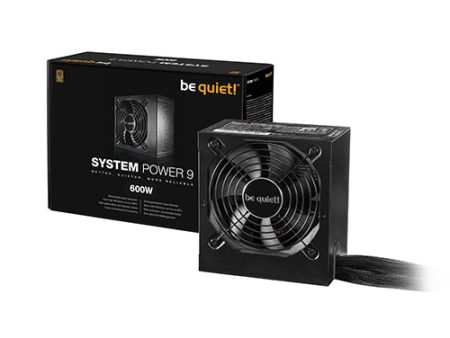 BeQuiet System Power 9 Bronze 600watts 80+ Power Supply (BN972) Supply