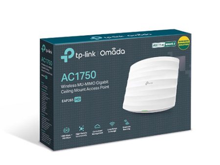 TPLink EAP265 HD AC1750 Wireless MU-MIMO Gigabit Ceiling Mount Access Point Online Hot Sale