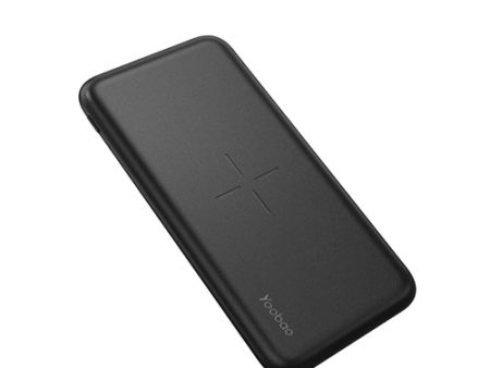 Yoobao W10 10000mAh Wireless Power Bank (Black) Fashion