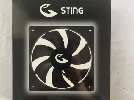 STING 120mm Black Case Fan Fashion