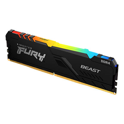 Kingston Fury Beast RGB 8GBx1 DDR4 3600MHz CL17 KF436C17BBA 8 Desktop Memory Discount