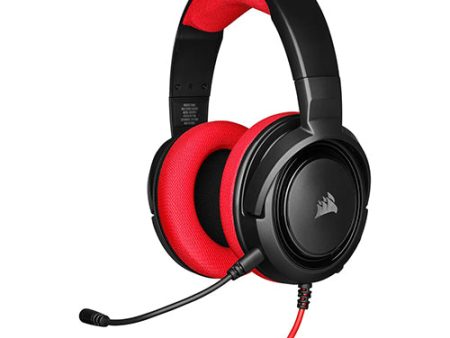 Corsair HS35 Stereo Gaming Headset Red CA-9011198-AP Sale