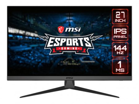 MSI Optix G272 27  IPS 144Hz FHD 1920x1080 1ms Adaptive FreeSync Frameless Monitor Discount