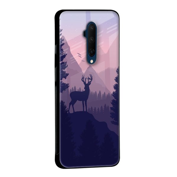 Deer In Night Glass Case For OnePlus 10R 5G Hot on Sale