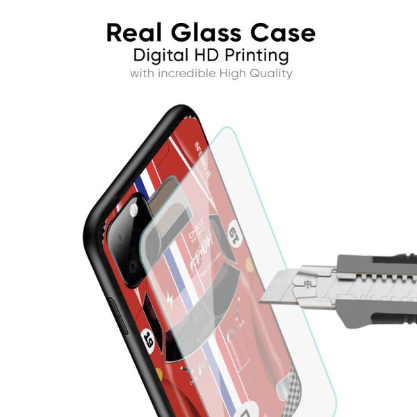 Racing Vintage Glass Case for OnePlus 10R 5G Online