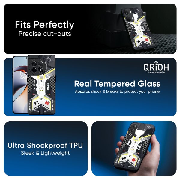 Car Enthusiast Glass Case for OnePlus 10R 5G Online