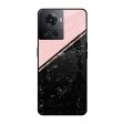 Marble Texture Pink Glass Case For OnePlus 10R 5G Sale