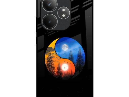 Yin Yang Balance Glass Case for Realme GT 6 5G Sale