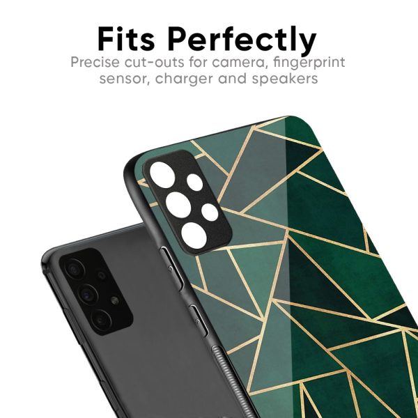 Abstract Green Glass Case For OnePlus 10R 5G Sale