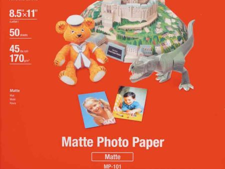 Canon Matte Photo Paper 8.5x11 | 50 Sheets Online