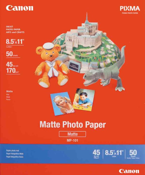 Canon Matte Photo Paper 8.5x11 | 50 Sheets Online