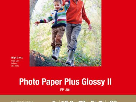 Canon Photo Paper Plus Glossy II 5x7 | 20 Sheets Discount